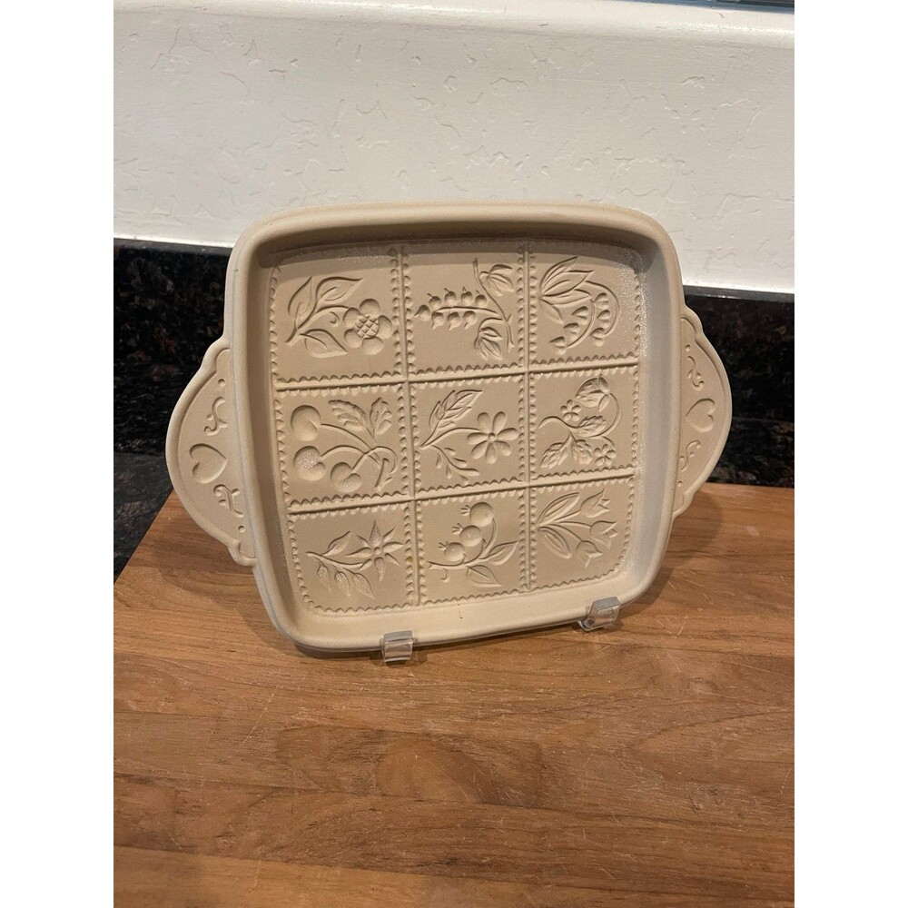 BROWN BAG Shortbread Mold Flowers And Berries